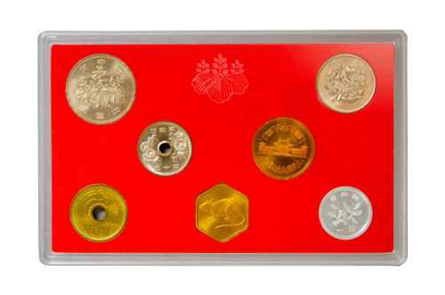 Japan 1984 Mint Uncirculated 7-pc BU Coin Set