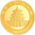 China 2024 Panda 30 grams Gold BU Coin