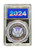 USA 2024 Donald Trump Assassination Attempt Silver Plated Shooting Commemorative