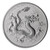 China 2025 Dragon 1 oz Silver BU Coin - 1x Roll (20-PC)