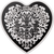 China 2026 Auspicious Culture Series 30 grams Silver Coin - Heart Shape