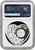 China 2021 Panda 1 oz Silver Proof Commemorative - Heart Shape - Valentine Series - NGC PF-69 UC