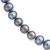 Freshwater Cultured Pearl Necklace in 14kt Yellow Gold - Spring Ring - Enticing