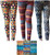 Thin Abstract Chevron Pattern Leggings Case Pack 12