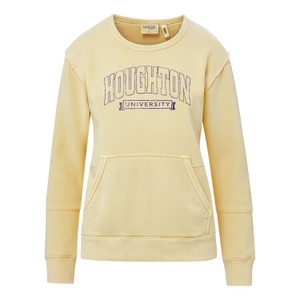 gold crew with purple Houghton University