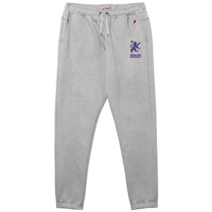 gray sweatpants with the Rampant Lion over "Houghton University" on the left hip
