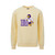 gold crew sweatshirt with Luckey the lion and the logo H on the front