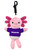 Axolotl  keychain with purple Houghton tee