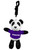panda keychain wearing purple Houghton tee