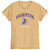 gold t-shirt with purple Houghton and rampant lion with white Highlanders below