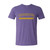 Purple t-shirt with gold "Houghton Grandparent"