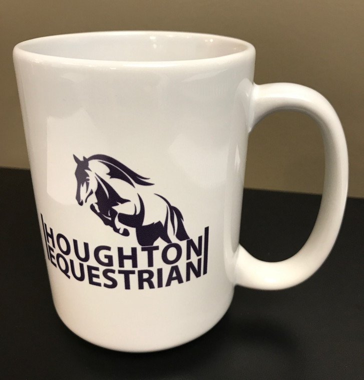 Houghton College Equestrian Mug with Jumping Horse