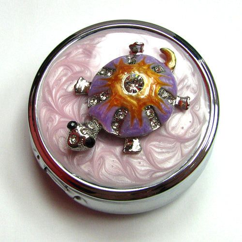 Pill Box, Turtle on Purple