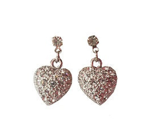 Earrings- Hanging hearts