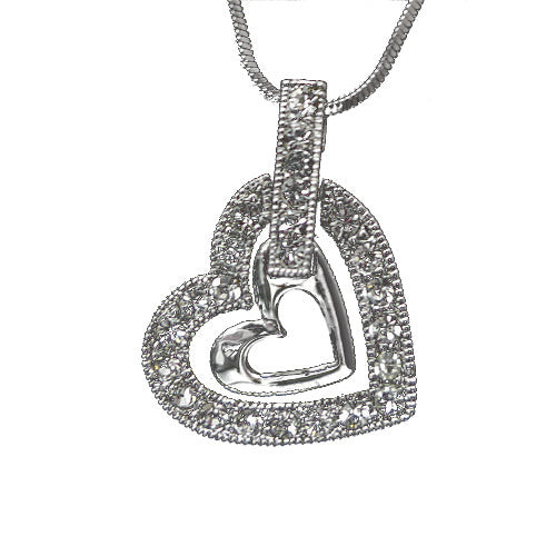 Necklace Heart in Heart