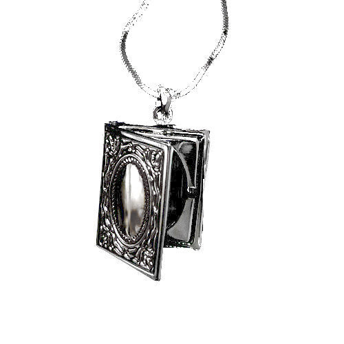 Necklace Locket Book