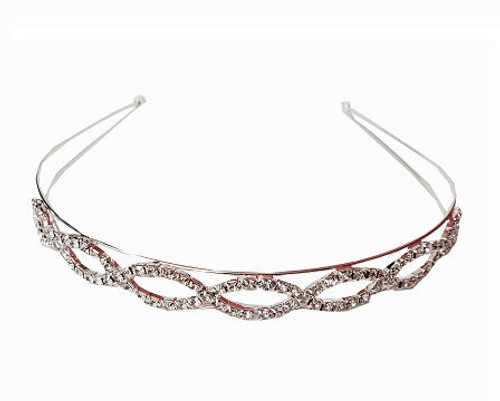 Hairband- 7 rhinestone ovals