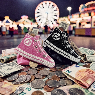 Pink & White Sneaker