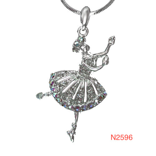 Necklace Dancer, Skirt Wide with Crystals