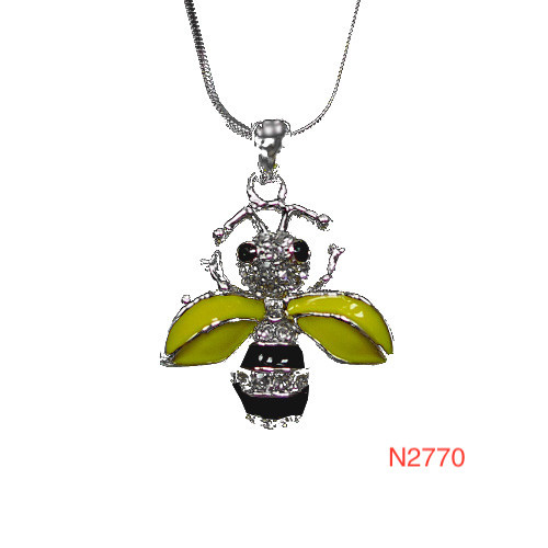 Necklace Bee Large 3D