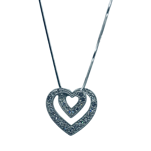 Necklace  Heart (Twisted)