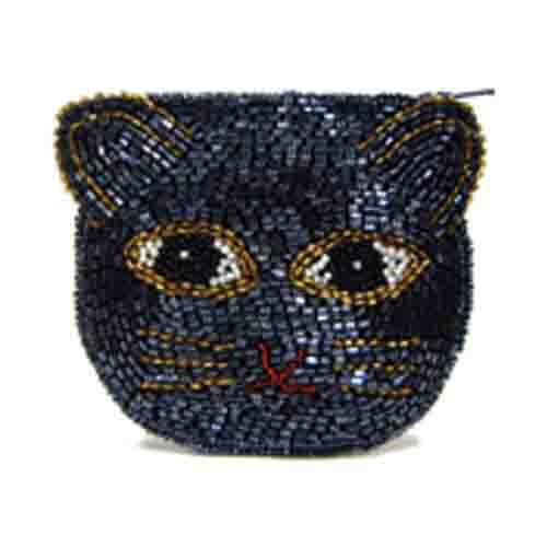 Cat Face, Grey (Round)