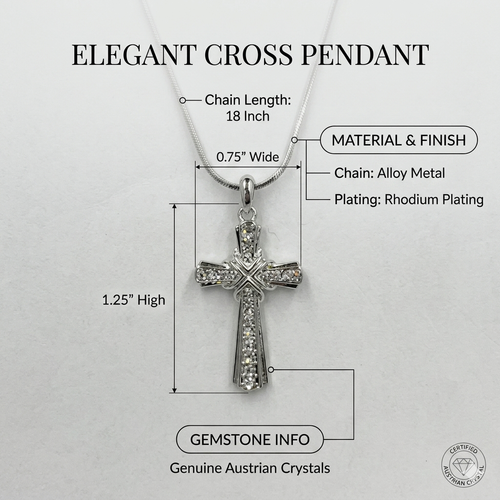 Necklace X Cross