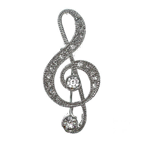 Brooch Music Note