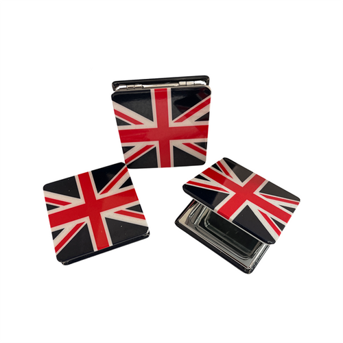 Compact mirror - Union Jack on black (3 pcs for $5.00 )