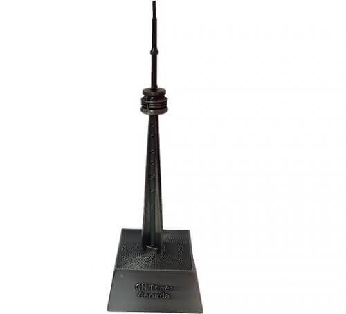 CN Tower Figurine, silver