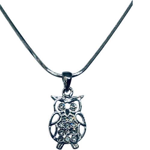 Necklace - Owl Outline