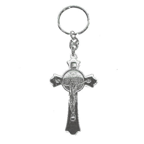 Keychain - Cross Silver AAA quality