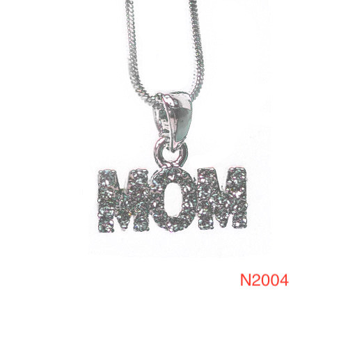 Necklace MOM Clear