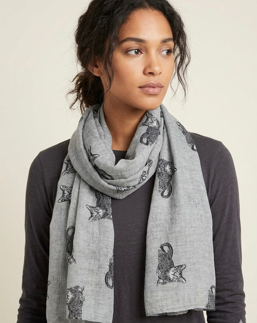 Cat Print scarf