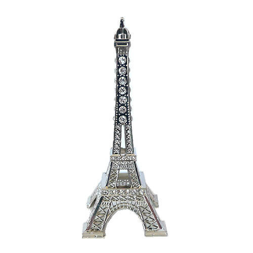 Eiffel Tower with diamonds- size7.08″ ( Colour Options)