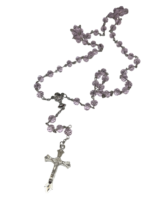 Rosary Crystal Long colours option