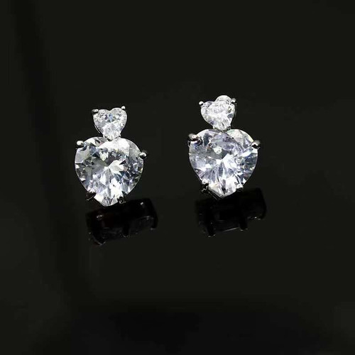 Double heart Earring