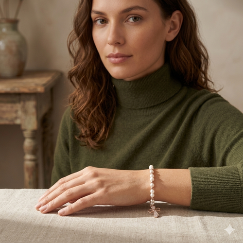 Bracelet Rose Gold cross