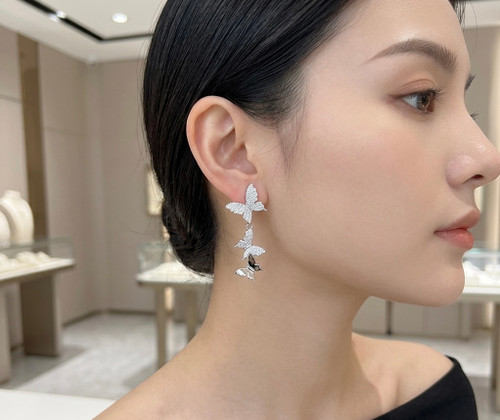 Earring Butterfly Dangling 68233