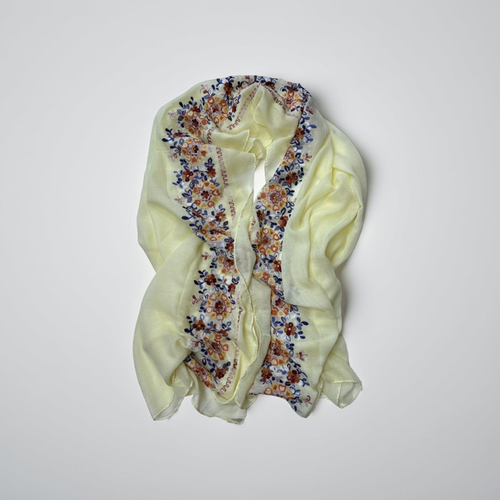 Embroidery scarf