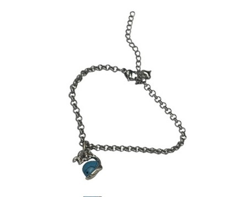 Necklace or Bracelet stainless steel Whale Charm