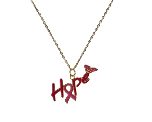 Necklace Hope Pendant gold chain