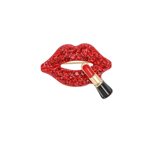 Brooch Lips