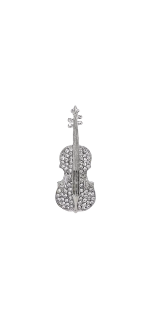Brooch Violin