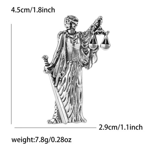 Brooch  Symbol of Justice