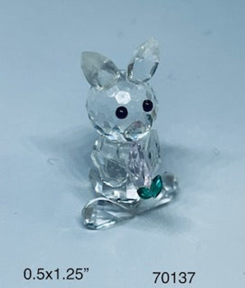 Crystal-Rabbit w/ carrot