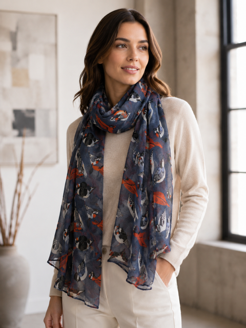 Woodland Songbirds Scarf