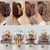 Large hair claw clips – 12 pcs for $10 , style options with mixed mixed colour
