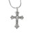 Necklace  Cross with Crystal Centre