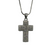 Austrian Crystal Pavé Cross Necklace